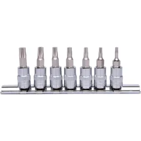 1/4" CHROMEplus Bit-dopsleutelset Torx, 7-dlg, T10-T40
