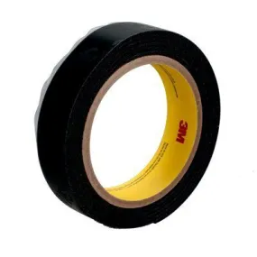 3M KLITTENBAND MET HAAK SJ3572 ZWART 25MM 45.7MTR 3ROLLEN