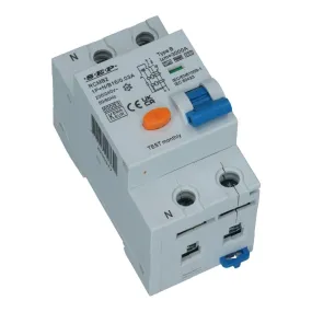 Aardlekautomaat C 16A 1 polig + nul Type B 300mA 6kA 45mm RCMB
