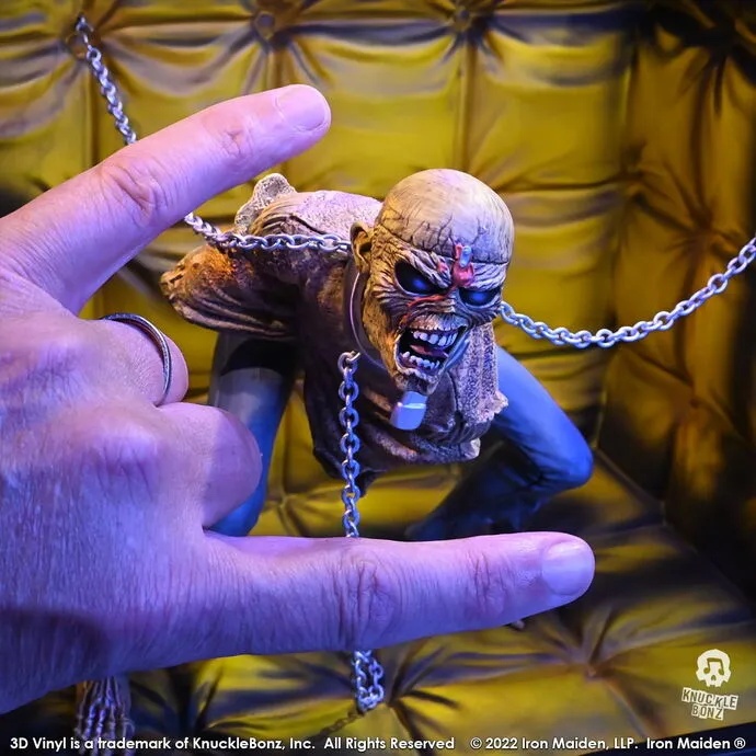 ACTIEFIGUUR (BEELDJE)  (3D VINYL) IRON MAIDEN  PIECE OF MIND