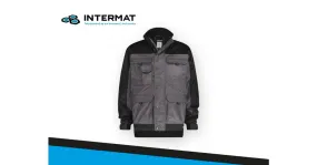 Beaver winterjas: Tignes - maat XL/cementgrijs & zwart - Dassy