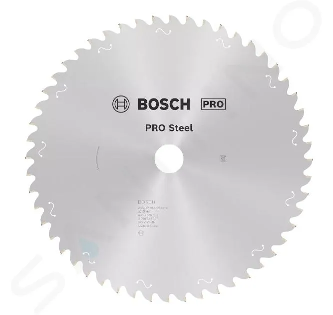 BOSCH ACCESSOIRES  ZAAGBLAD VOOR STAAL 254X2,2 MM, 52 TANDEN 2608844867
