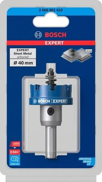 BOSCH EXPERT hardmetalen gatenpons Plaatwerk 40 mm 2608901423