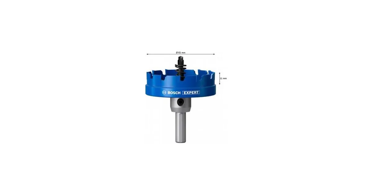 BOSCH EXPERT hardmetalen gatenpons Plaatwerk 61 mm 2608901440