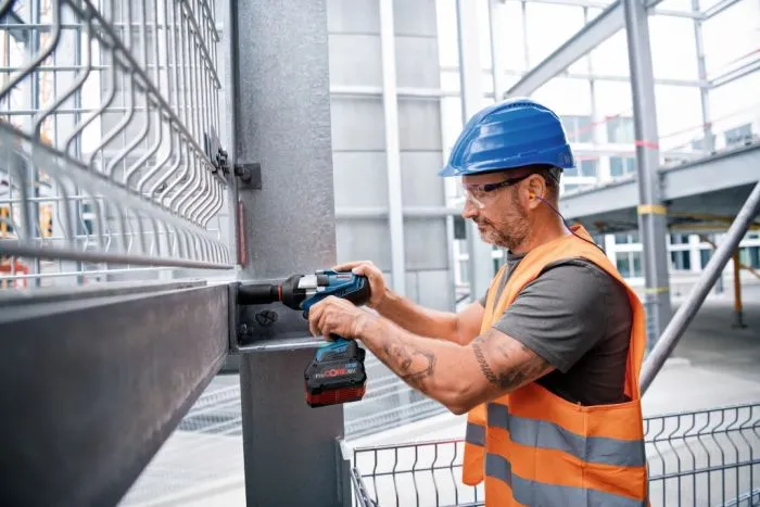 BOSCH GDS 18V1000 C ACCU SLAGMOERAANZETTER SET IN LBOXX  06019J8002