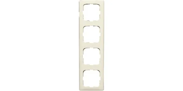 BUSCH JAEGER REFLEX SI LINEAR 4VOUDIG AFDEKRAAM WITCRèME 2514212K102