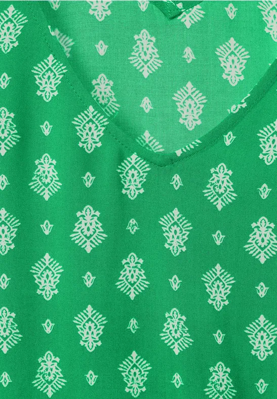CECIL Top met onopvallende print