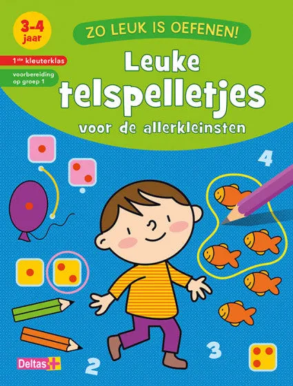 Deltas Boek Zo Leuk Is Oefenen! Leuke Telspelletjes