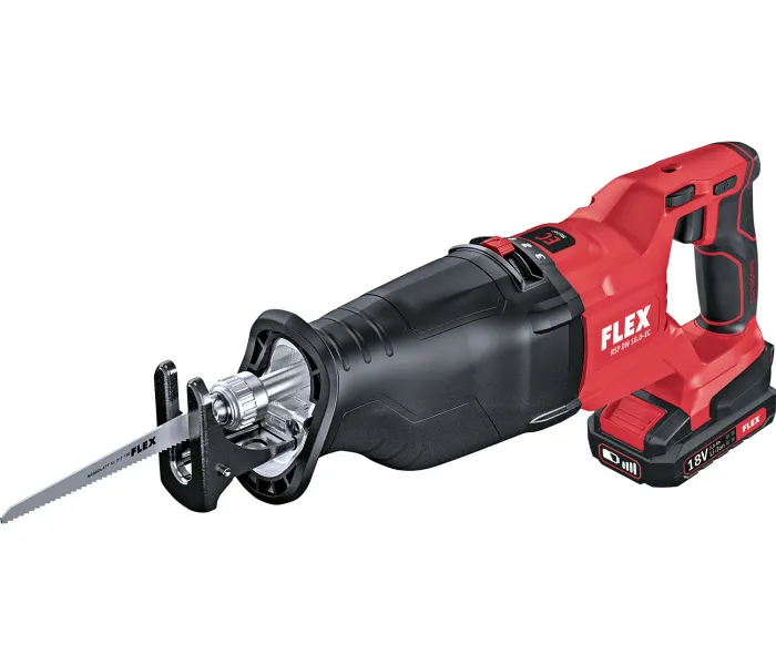 FLEX RSP DW 18.0EC/5.0 SET ACCU RECIPROZAAG 18 VOLT IN SYSTAINER