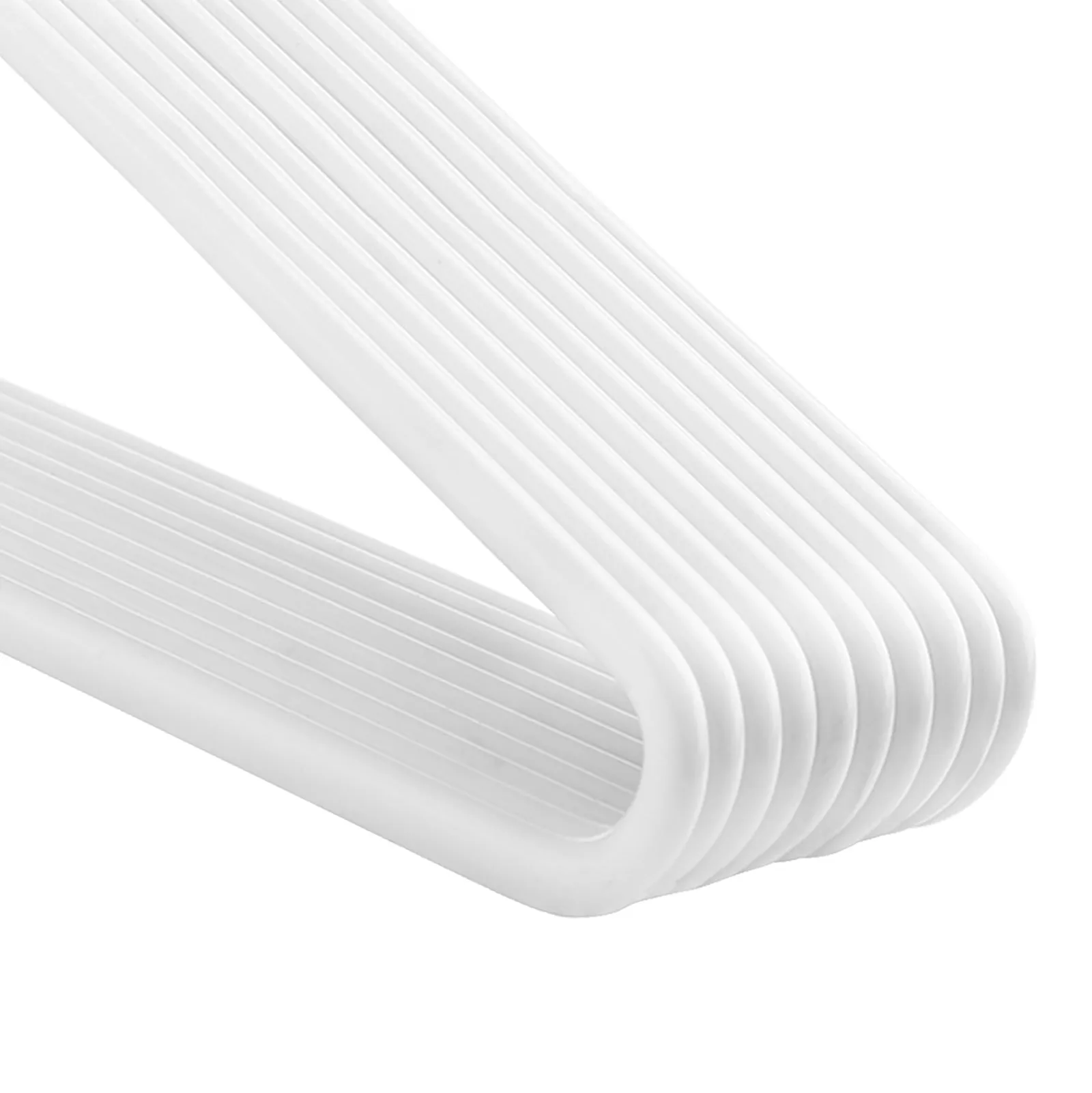 HANGERS  METAAL  20 STUKS  BROEKHANGER  GEMAAKT VAN Ø 5 MM DRAAD