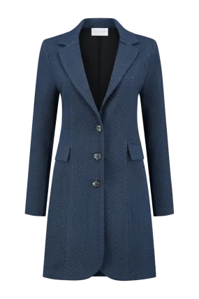HELENA HART Helena Hart 7487 blazer tuxy lurex marine 