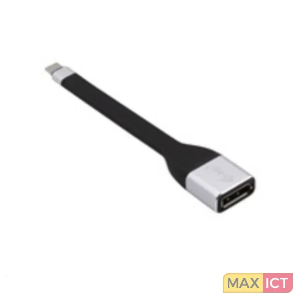 ITEC ITEC C31FLATDP60HZ VIDEO KABEL ADAPTER 0,11 M USB TYPEC DISPLAYPORT ZWART