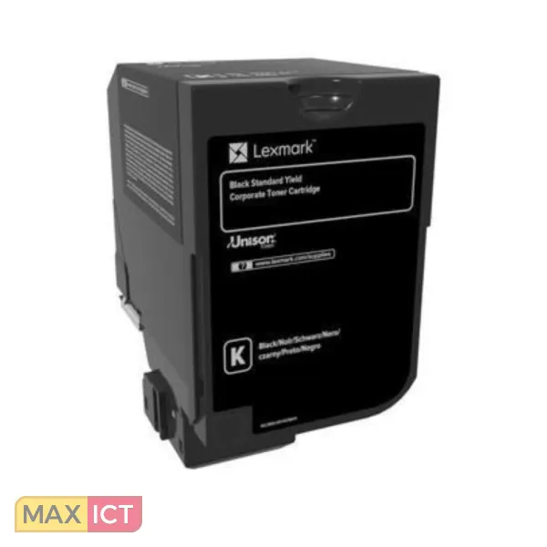 Lexmark 74C2SKE tonercartridge 1 stuk(s) Origineel Zwart