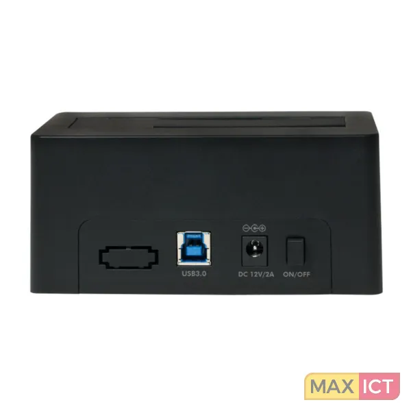 LOGILINK QP0026 BASISSTATION VOOR OPSLAGSTATIONS USB 3.2 GEN 1 (3.1 GEN 1) TYPEB ZWART