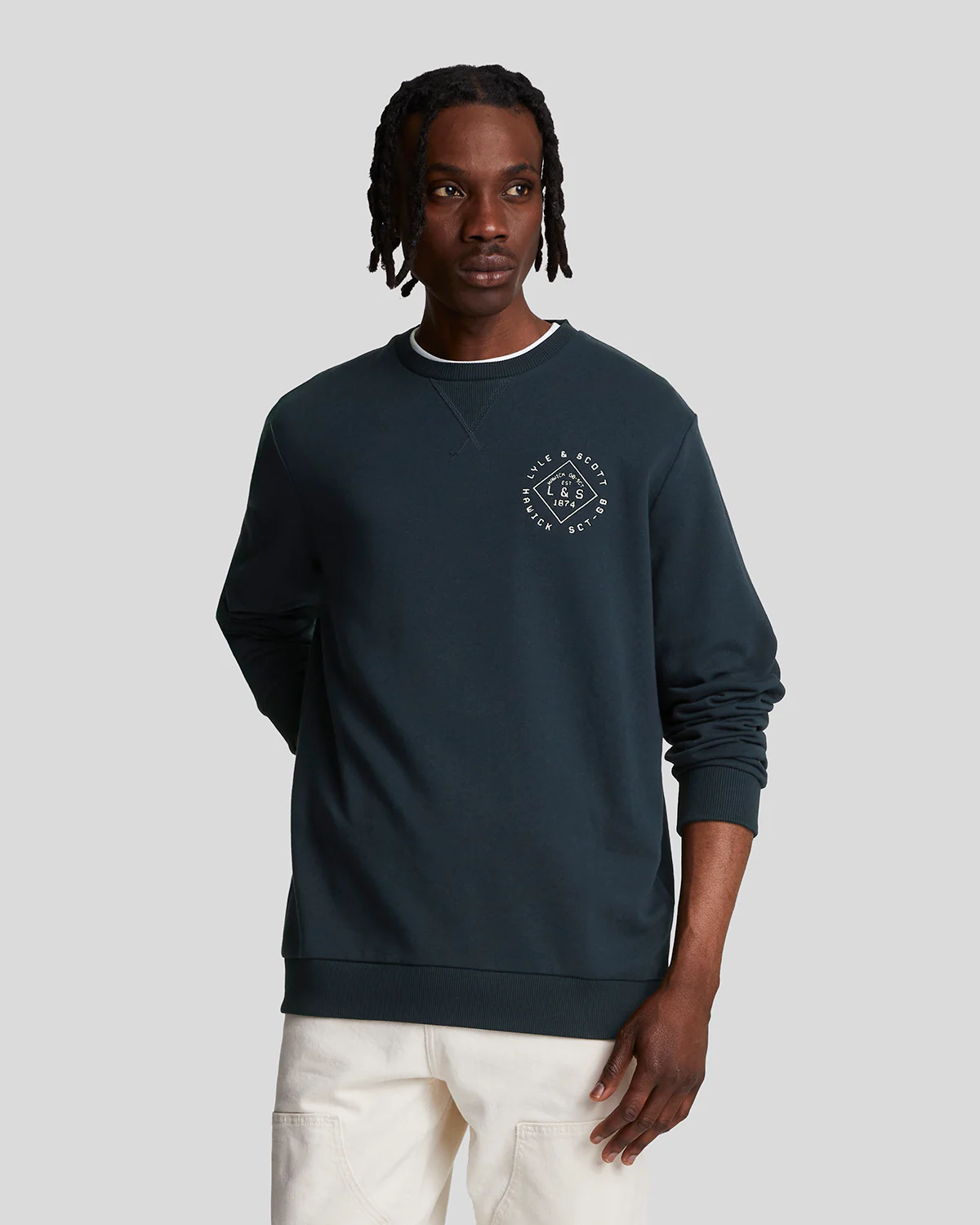 Lyle&Scott Sweater ML2103V - Z271 Dark Navy