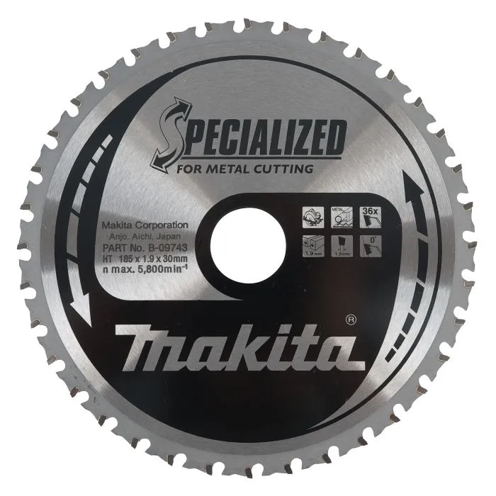 MAKITA B34132 AFKORTZAAGBLAD METAAL