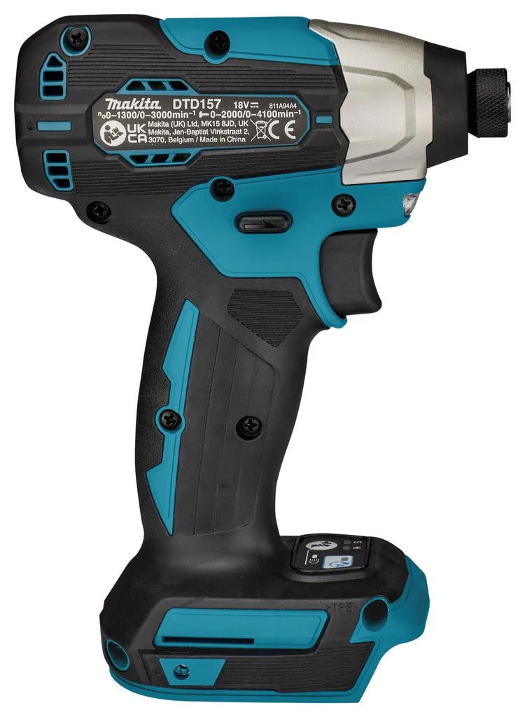 Makita DTD157Z Accu slagschroevendraaier 140Nm 18V Basic Body