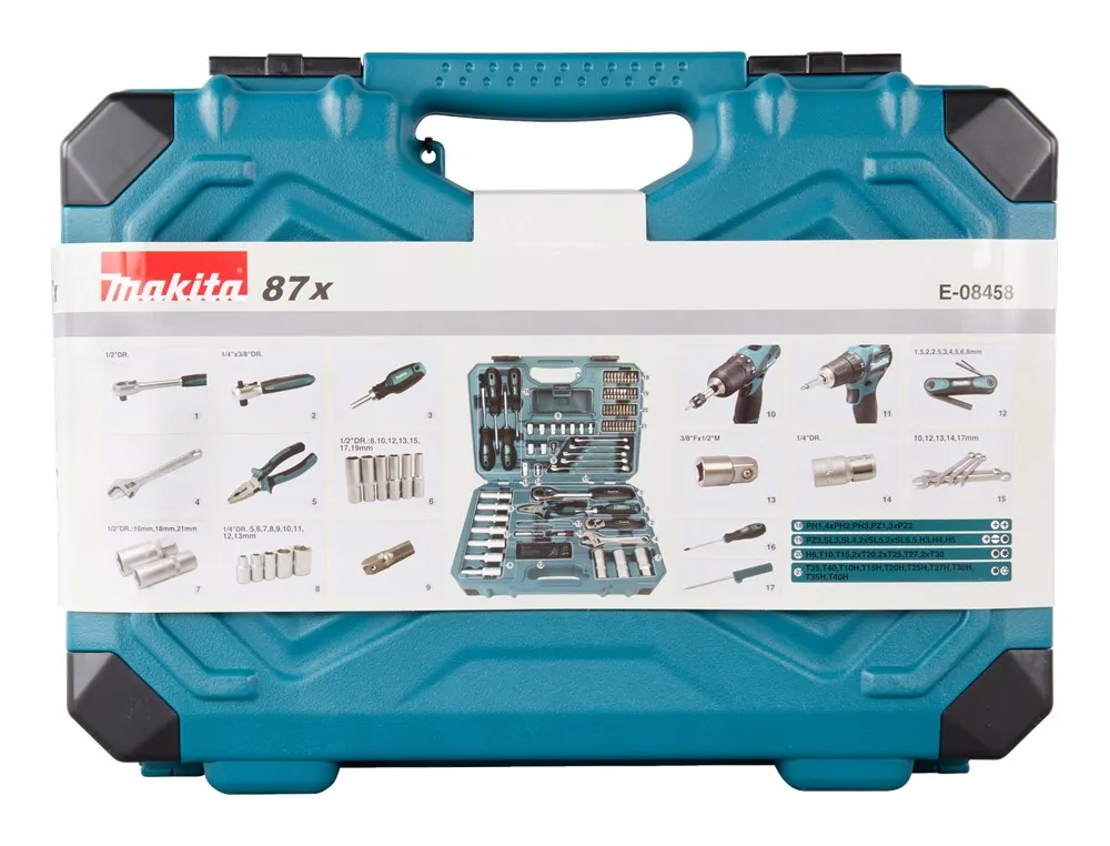MAKITA HANDGEREEDSCHAPSET 87DELIG E08458