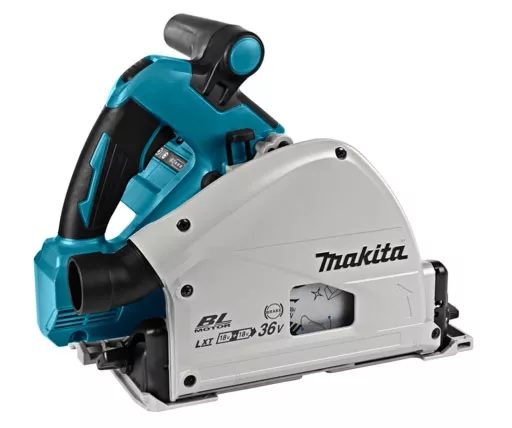 Makita invalcirkelzaag DSP600ZJ2 2x18V 165mm