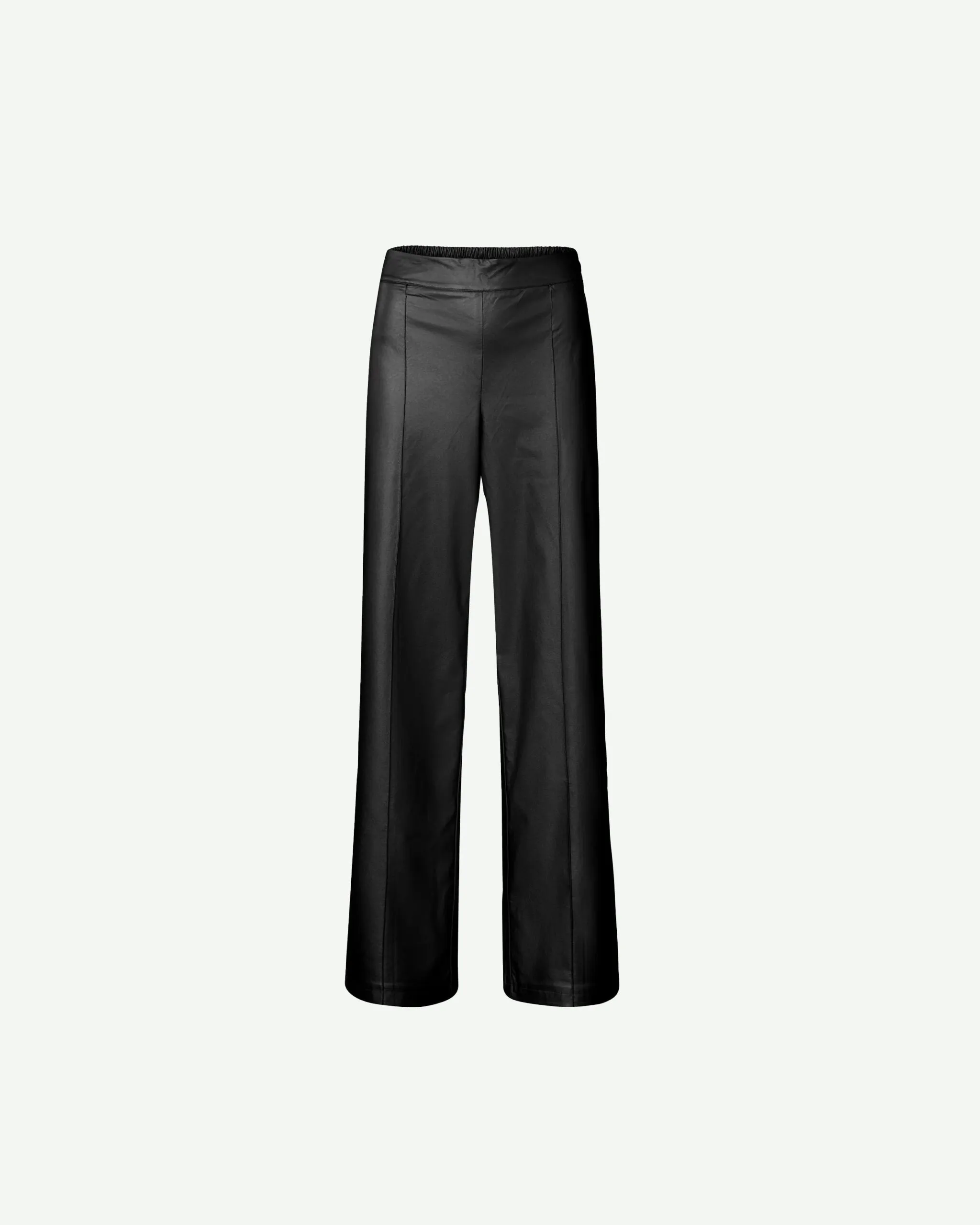 Metallic faux leren broek Yaya