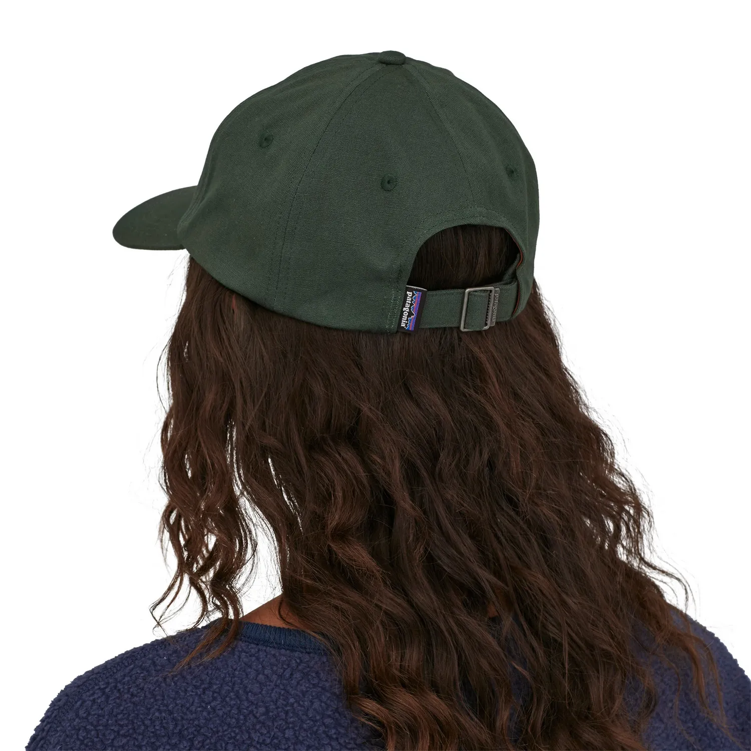 PET PATAGONIA UNISEX P6 LABEL TRAD CAP PINYON GREEN