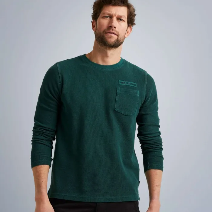 PME Legend Shirt langemouw Groen