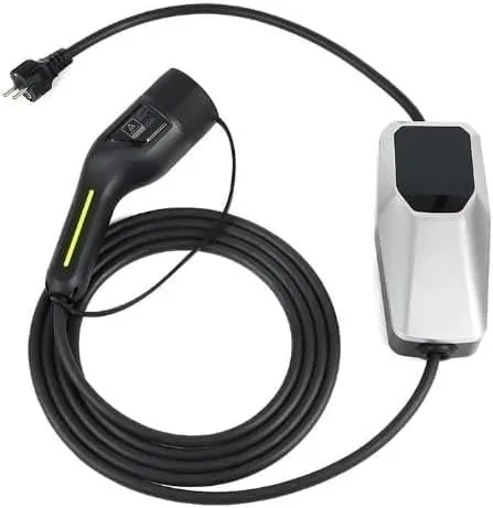 PREMIUM INSTELBARE MOBIELE LADER/LAADKABEL STOPCONTACT TYPE 2 1FASE 6A16A 1,3KW3,6KW 4 METER VOOR LEXUS NX