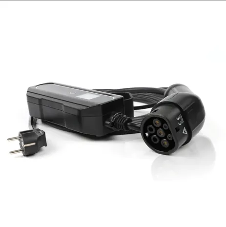 PREMIUM INSTELBARE MOBIELE LADER/LAADKABEL STOPCONTACT TYPE 2 1FASE 6A16A 1,3KW3,6KW VOOR LAND ROVER DEFENDER 110