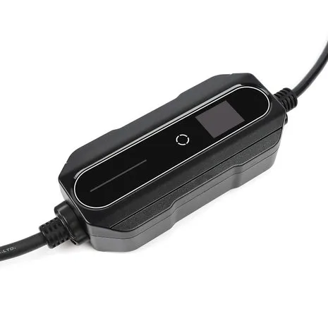 PREMIUM INSTELBARE MOBIELE LADER/LAADKABEL STOPCONTACT TYPE 2 1FASE 6A16A 1,3KW3,6KW VOOR LAND ROVER DEFENDER 110