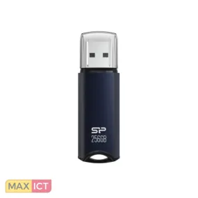 Silicon Power SP256GBUF3M02V1B USB flash drive 256 GB USB Type-A 3.2 Gen 2 (3.1 Gen 2) Blauw