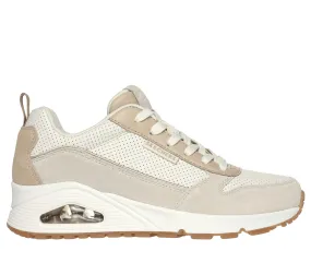 Skechers Uno – 2 Much Fun – Taupe / Natuurlijk (177105-TPNT)