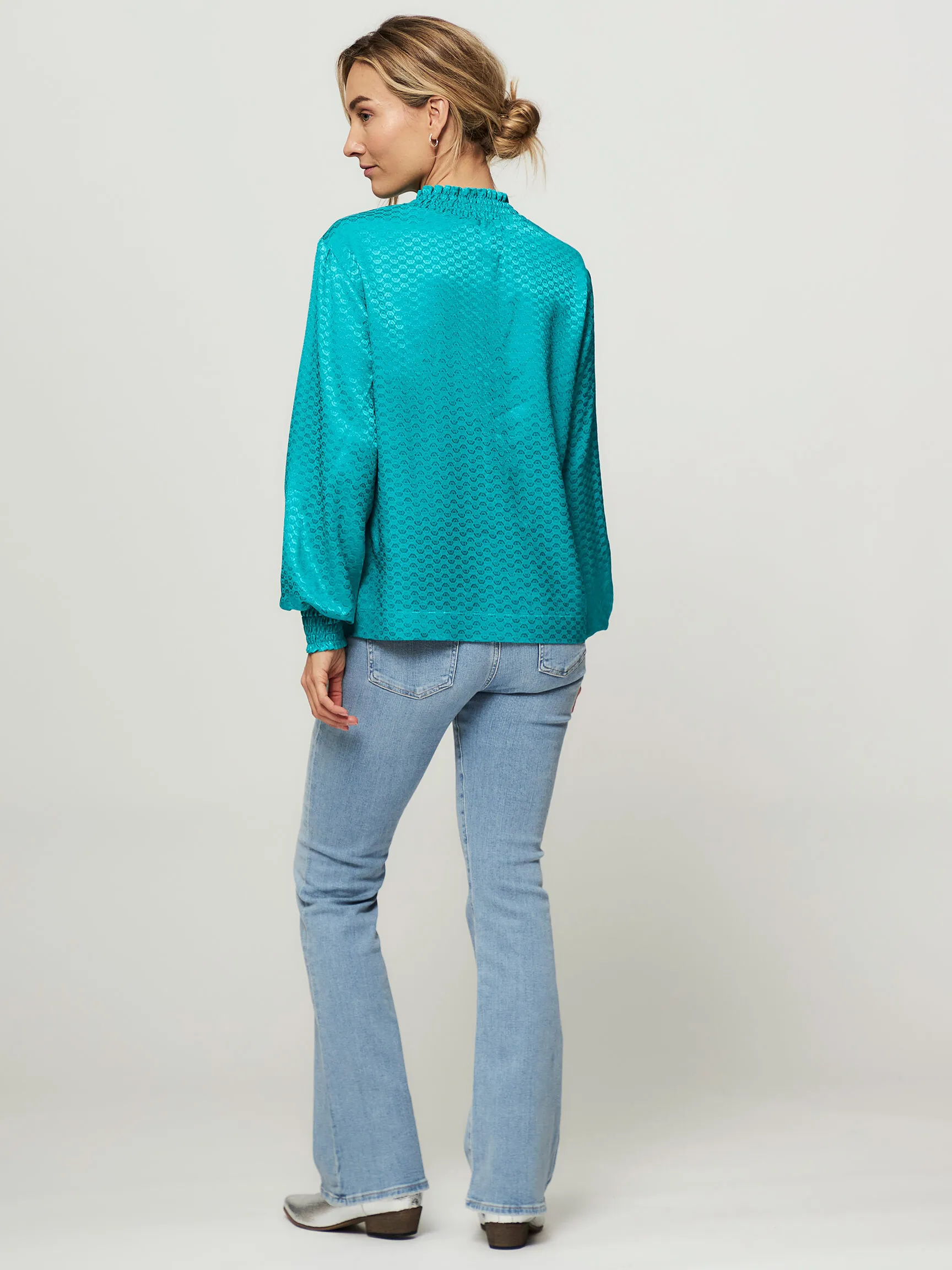 Studio Anneloes Kiara, viscose blouse met dessin