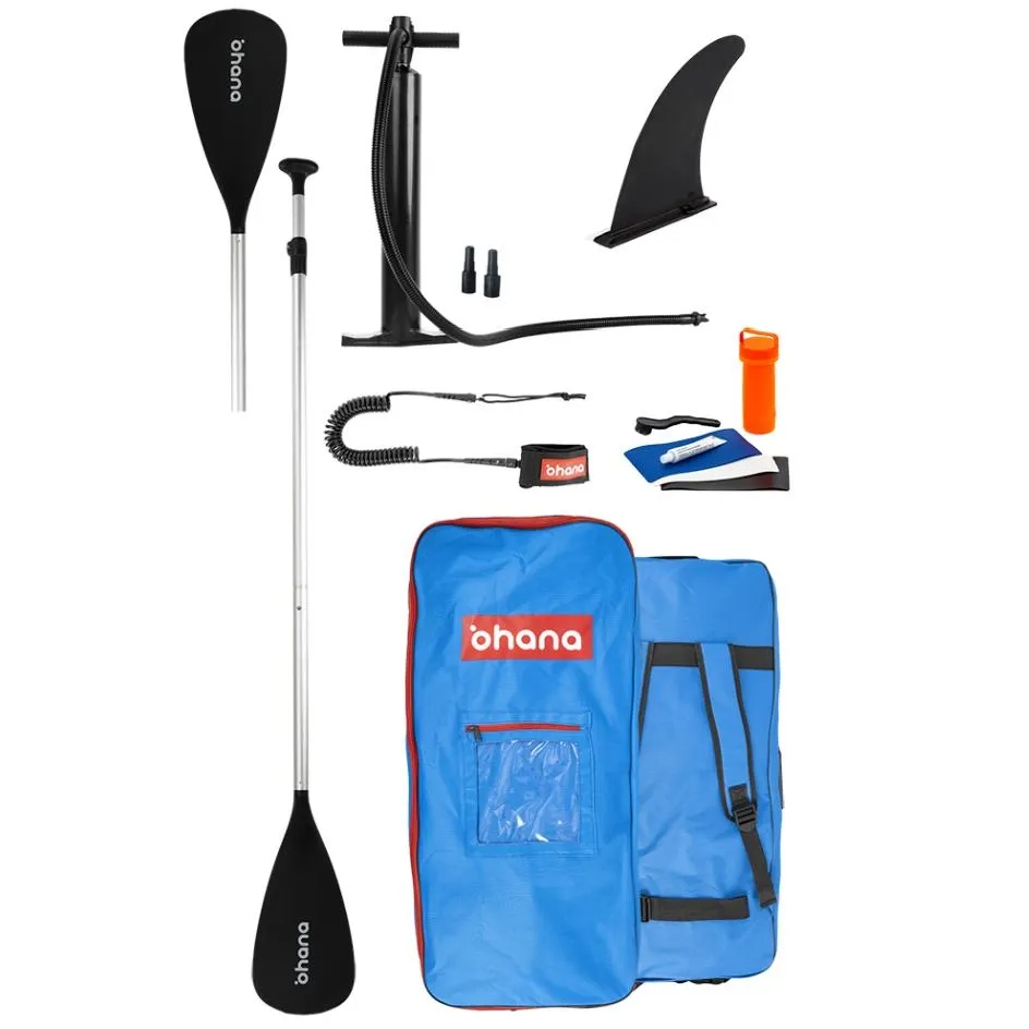 SUPBOARD OHANA ISUP TOURER 10'6 X 32 X 6 BLUE YELLOW 260L