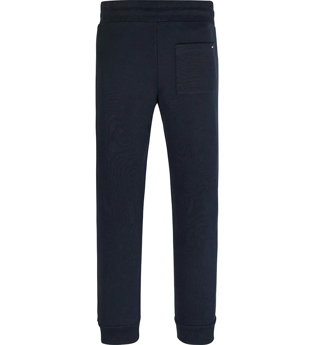 TOMMY HILFIGER JOGGINGBROEK  TH LOGO  DESERT WOLK