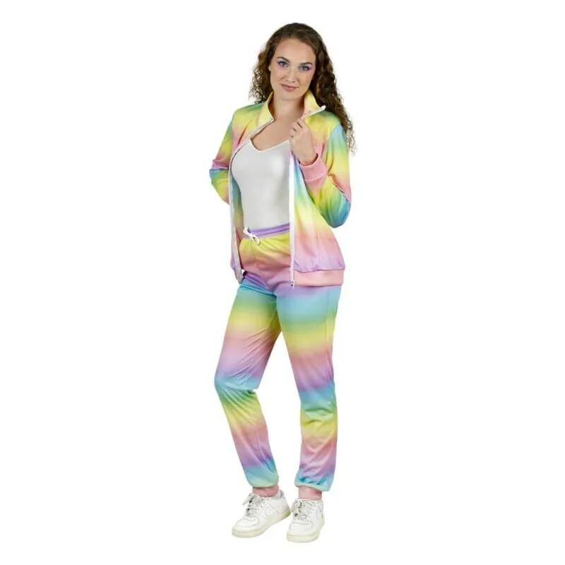 Trainingspak Regenboog Pastel Dames
