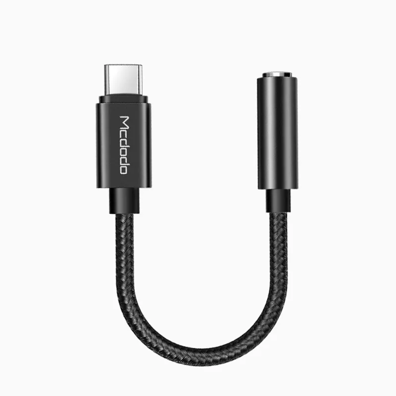 USB TYPEC NAAR 3,5 MM VROUWELIJKE HOOFDTELEFOONAANSLUITING ADAPTER MCDODO