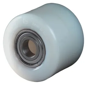 WIELEN Ø 82MM, LOOPVL NYLON, WIELLICHAAM NYLON, KOGELLAGER, 700KG